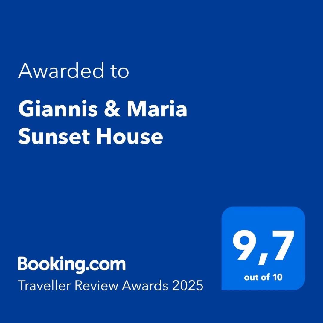 Giannis & Maria Sunset House Villa Lagoudi Zia Eksteriør billede